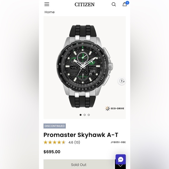 Citizen Promaster Skyhawk A-T Eco-Drive - Picture 3 of 5